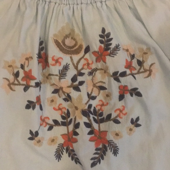 Embroidered off shoulder dress - Picture 2 of 3